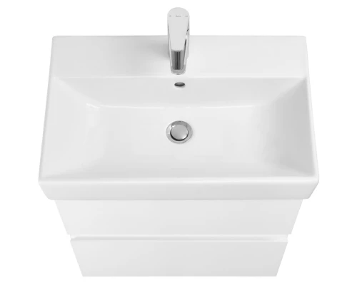 Комплект мебели белый глянец 60 см Roca Oleta A857639806 + 3274C400Y + A857645806