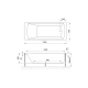 Акриловая ванна 140x70 см Royal Bath Vienna RB953200