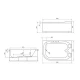 Акриловая ванна 180x120 см R Royal Bath Norway RB331100K-R