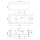 Акриловая ванна 172x87,5 см Royal Bath Triumph RB665101SB