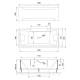 Акриловая ванна 184x87,5 Royal Bath Triumph RB665102K