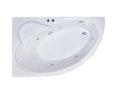 Акриловая гидромассажная ванна 140x95 см L Royal Bath Alpine Standart RB819103ST-L