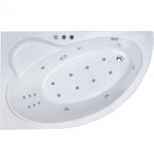 Акриловая гидромассажная ванна 170x100 см L Royal Bath Alpine De Luxe RB819102DL-L