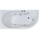 Акриловая гидромассажная ванна 138x79 см L Royal Bath Azur Standart RB614200ST-L