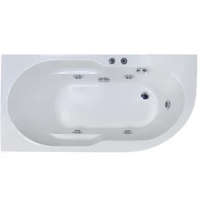 Акриловая гидромассажная ванна 159x79 см L Royal Bath Azur Standart RB614202ST-L