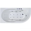 Акриловая гидромассажная ванна 138x79 см L Royal Bath Azur De Luxe RB614200DL-L