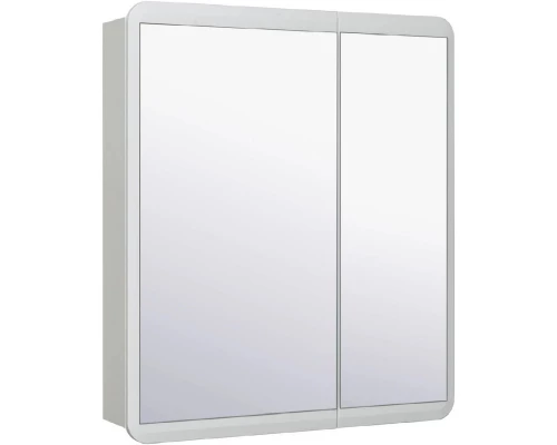Зеркальный шкаф 70x81 см белый Runo Эрика УТ000003320