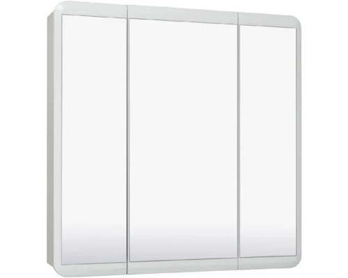 Зеркальный шкаф 80x81 см белый Runo Эрика УТ000003321