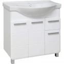 Тумба белый 76,6 см Runo Эрика УТ000003319 Тумба белый 76,6 см Runo Эрика УТ000003319