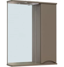 Зеркальный шкаф 60x75 см бежевый R Runo Афина 00-00001208