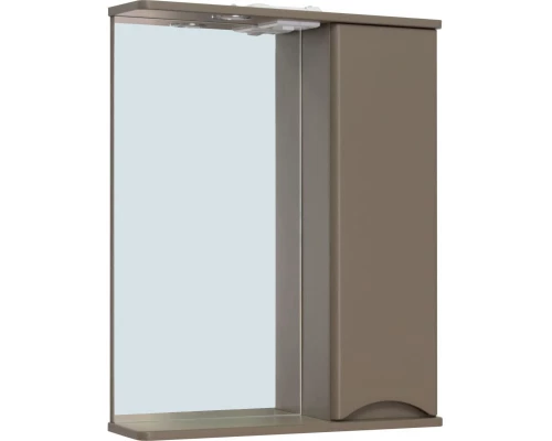 Зеркальный шкаф 60x75 см бежевый R Runo Афина 00-00001208