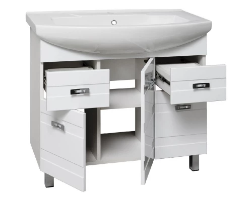 Тумба белый 82 см Runo Турин УТ000002095