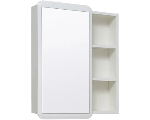 Зеркальный шкаф 55x75 см белый L/R Runo Капри УТ000003786
