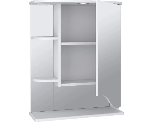 Зеркальный шкаф 60x75 см белый R Runo Римма 00000001028