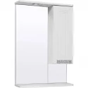 Зеркальный шкаф 53x80 см белый R Runo Монро 00-00000459 Зеркальный шкаф 53x80 см белый R Runo Монро 00-00000459