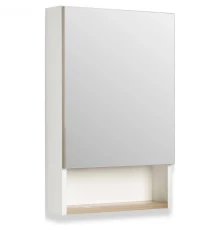 Зеркальный шкаф 40x65 см дуб крафт/белый R Runo Бари 00-00001380