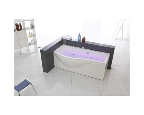 Акриловая гидромассажная ванна 180x85 см SSWW A1901L CGSP