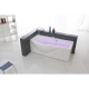 Акриловая гидромассажная ванна 180x85 см SSWW A1901L CGSP