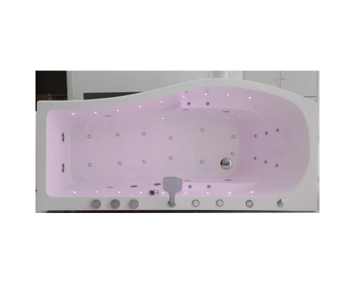 Акриловая гидромассажная ванна 180x85 см SSWW A1901L CGSP
