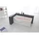 Акриловая гидромассажная ванна 180x85 см SSWW A1901L CGSP