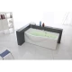 Акриловая гидромассажная ванна 180x85 см SSWW A1901L CGSP