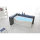 Акриловая гидромассажная ванна 180x85 см SSWW A1901L CGSP