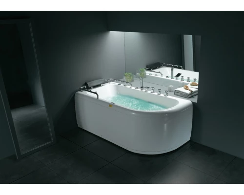 Акриловая гидромассажная ванна 170x85 см SSWW W0827L BH608