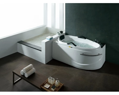 Акриловая гидромассажная ванна 173x88 см SSWW A307LBH608F