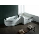 Акриловая гидромассажная ванна 173x88 см SSWW A307RBH608F