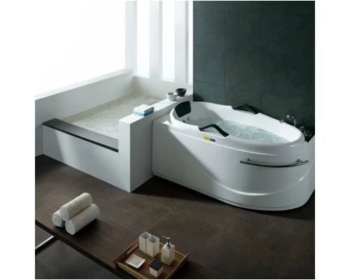Акриловая гидромассажная ванна 173x88 см SSWW A307LBH168H