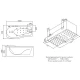 Акриловая гидромассажная ванна 150x82 см SSWW A101AR