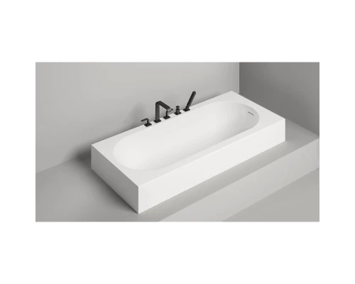 Ванна из литого мрамора 179,5x79,5 см Salini S-Sense Ornella Kit 102412G