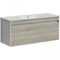 Тумба дуб бардолино/белый глянец 119 см Sancos Smart SM120-1E Тумба дуб бардолино/белый глянец 119 см Sancos Smart SM120-1E
