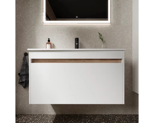 Тумба белый глянец 89 см Sancos Smart SM90W