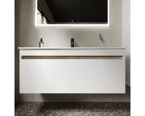 Тумба белый глянец 119 см Sancos Smart SM120-1W