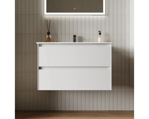 Тумба белый глянец 79 см Sancos Cento CN80W