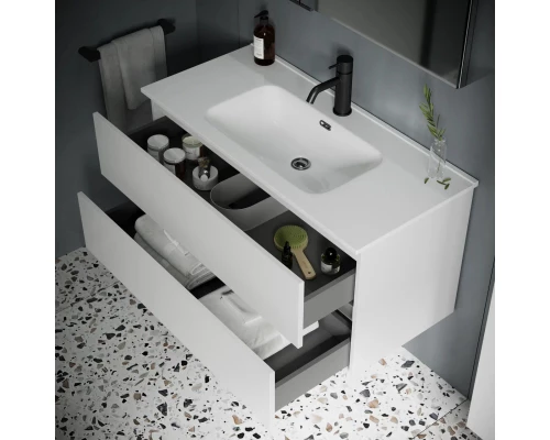 Тумба белый глянец 89 см Sancos Urban UR90W