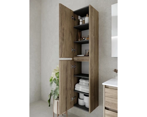 Пенал подвесной дуб чарльстон L/R Sancos Libra PLB35ECH