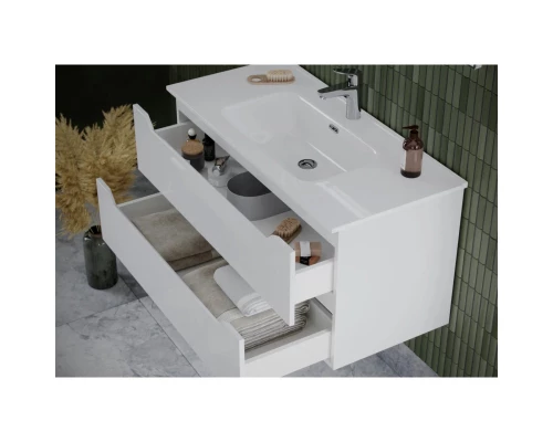 Тумба белый глянец 119 см Sancos Norma 2.0 NR2.0120-1W