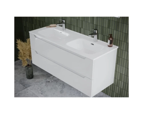 Тумба белый глянец 119 см Sancos Norma 2.0 NR2.0120-2W