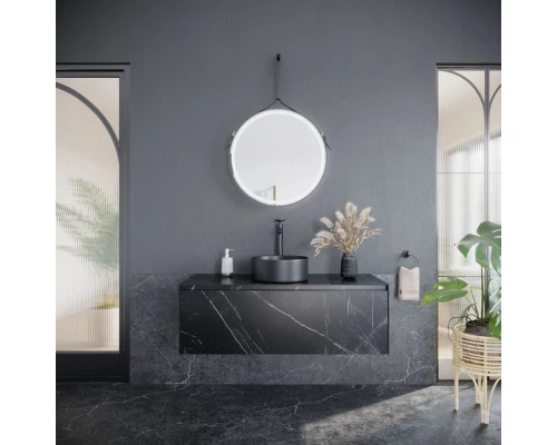 Тумба черный мрамор 119,9 см Sancos Stone ST120NM