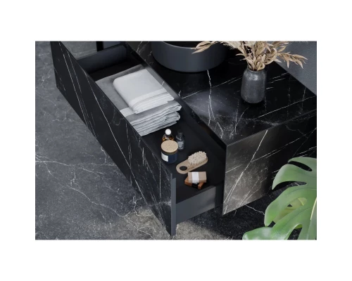 Тумба черный мрамор 119,9 см Sancos Stone ST120NM