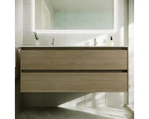 Тумба с раковиной карпатская ель 121 см Sancos Cento CN120-2KE + CN7004