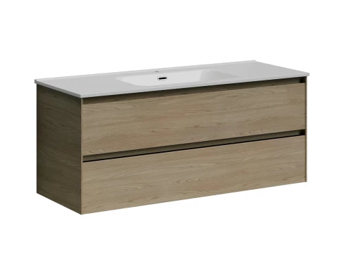 Тумба с раковиной карпатская ель 121 см Sancos Cento CN120-1KE + CN7006