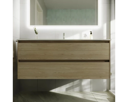 Тумба с раковиной карпатская ель 121 см Sancos Cento CN120-1KE + CN7006