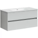 Комплект мебели белый глянец 101 см Sancos Urban UR100W + CN7003 + Z1000