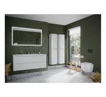 Комплект мебели белый глянец 121 см Sancos Norma 2.0 NR2.0120-1W + CN7006 + CI1200