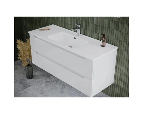 Комплект мебели белый глянец 121 см Sancos Norma 2.0 NR2.0120-1W + CN7006 + CI1200