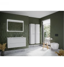 Комплект мебели белый глянец 101 см Sancos Norma 2.0 NR2.0100W + CN7003 + PA1000