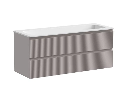 Тумба серый матовый 119,5 см Sancos Snob R SNR120SM